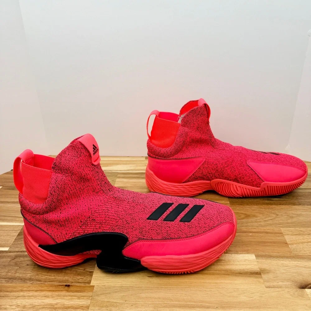 Adidas N3XT L3V3L 2020 Mens Basketball Shoes Signal Pink Black FW9246 Size 13